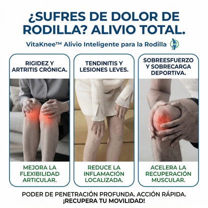 VitaKnee™ Alivio Inteligente para la Rodilla