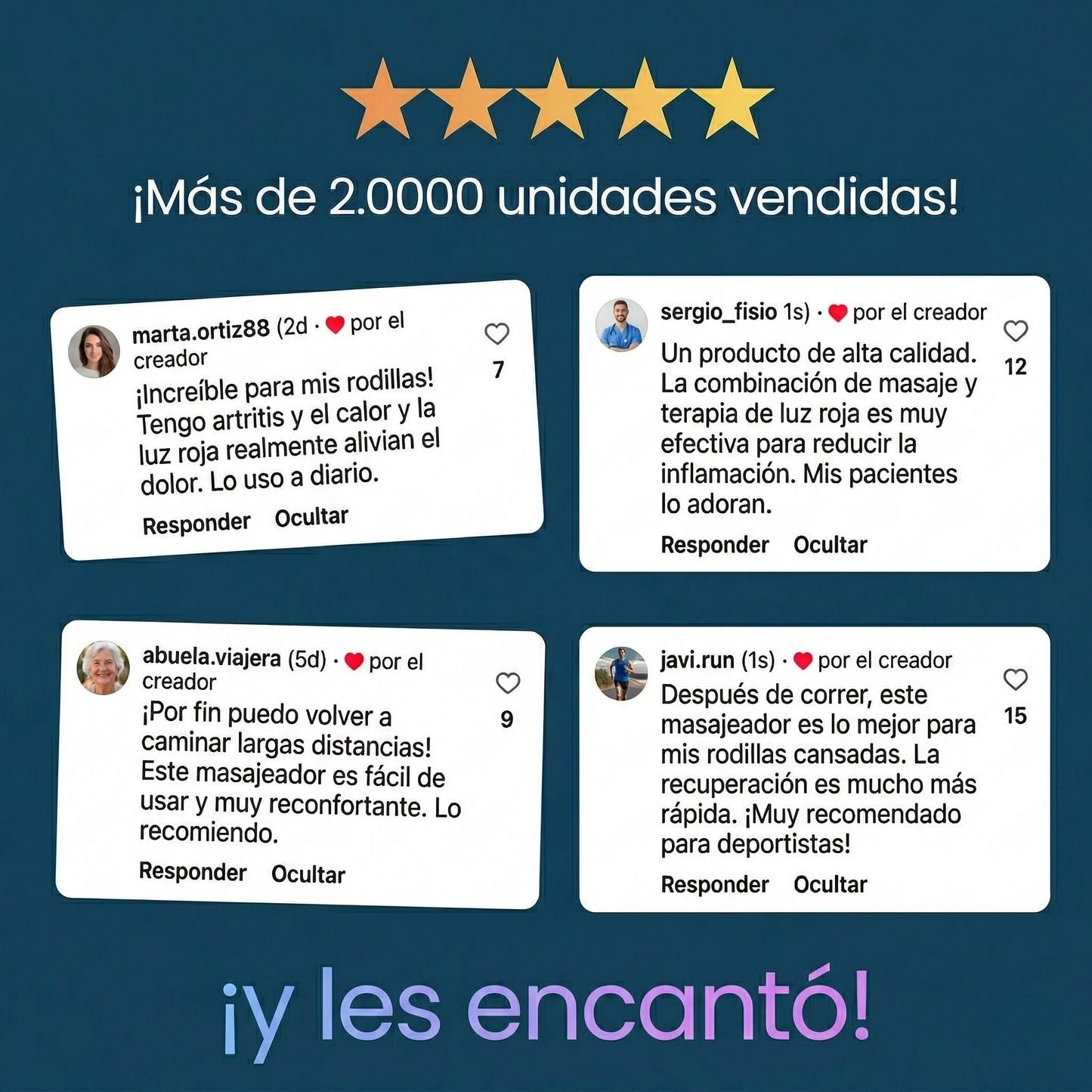 VitaKnee™ Alivio Inteligente para la Rodilla
